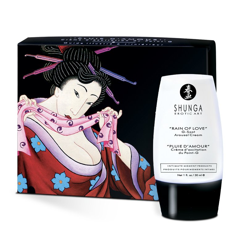 Krém na vzrušení G-spotu Shunga Rain Of Love 38 ml