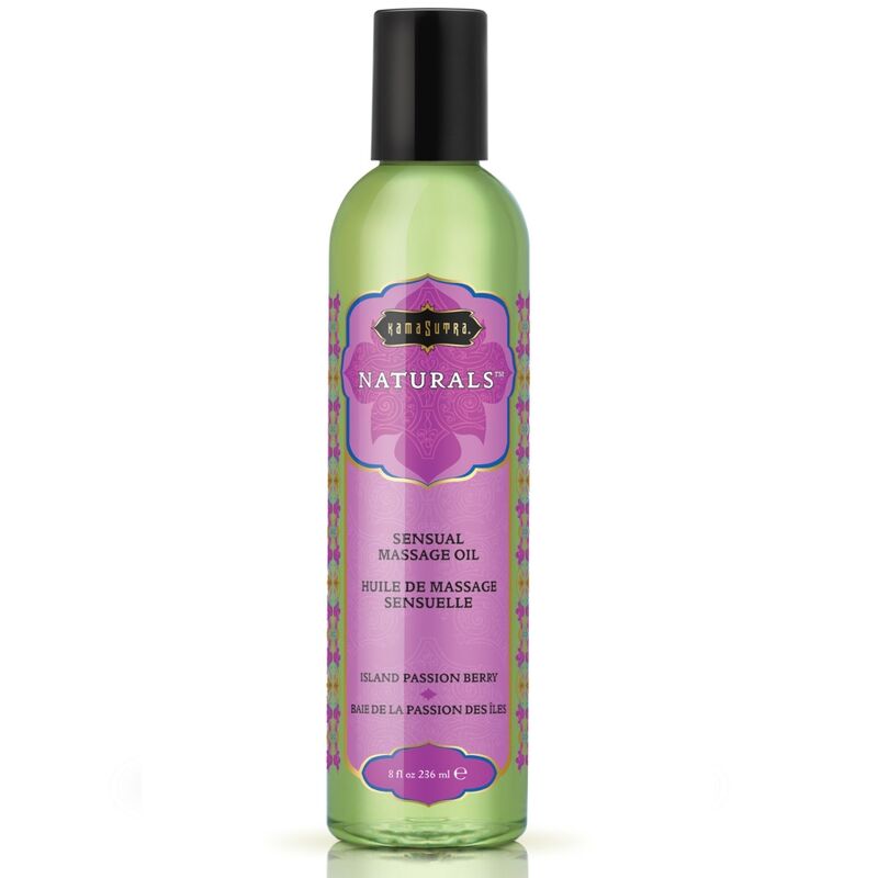 KÁMASÚTRA - PŘÍRODNÍ MASÁŽNÍ OLEJ S VŮNÍM 236 ML