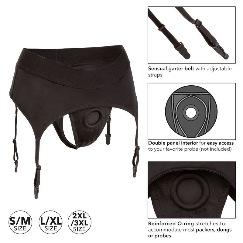 CALEXOTICS - TANGA BOUNDLESS S PODVAZKEM L/XL