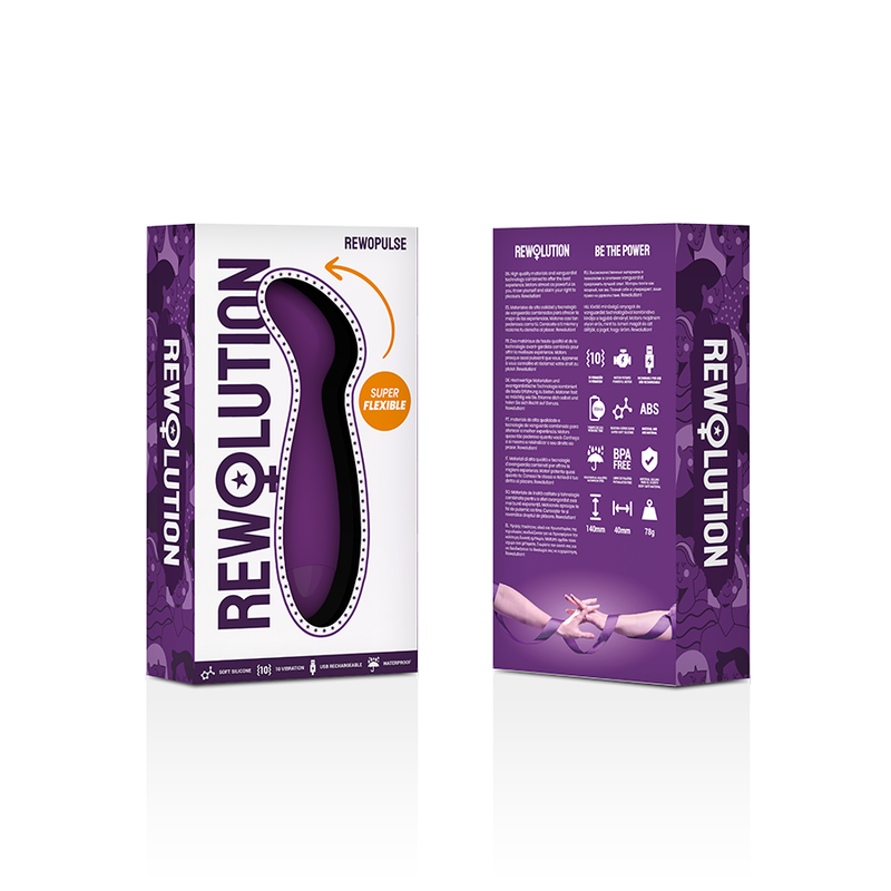 REWOLUTION - REWOPULSE FLEXIBILNÍ VIBRAČNÍ STIMULÁTOR G-BODU