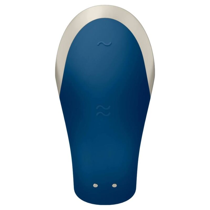 SATISFYER - LUXUSNÍ VIBRÁTOR DOUBLE LOVE PARTNER MODRÝ