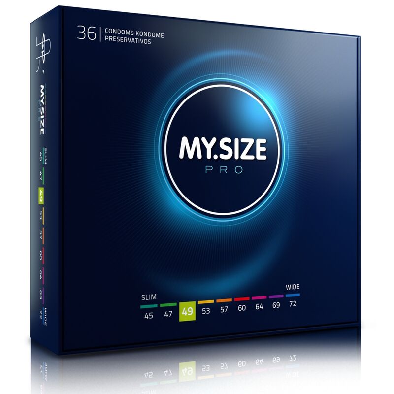 MOJE VELIKOST - PRO KONDOMY 49 MM 36 KS