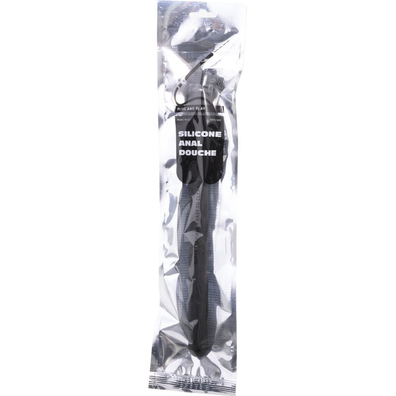 ALL BLACK - ANÁLNÍ SILIKONOVÝ SPRCHOVÝ NÁDOBA 27 CM