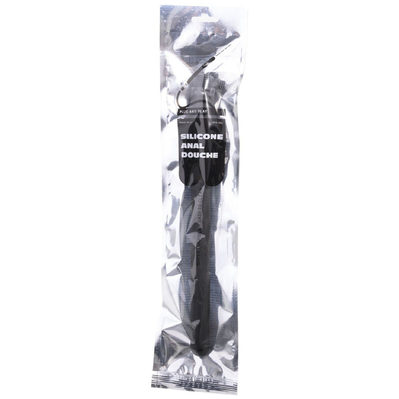 ALL BLACK - Mega Ripple sprchový anální silikon 28,5 cm