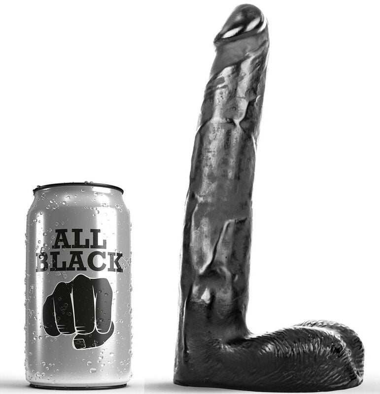 CELÉ ČERNÉ - REALISTICKÉ DILDO 21 CM