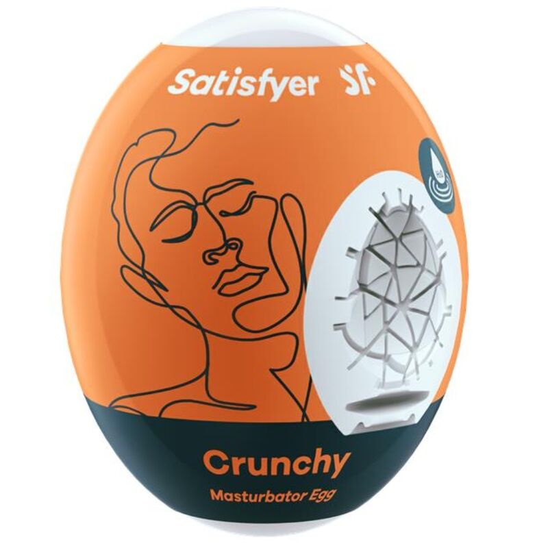 SATISFYER - KŘUPAVÉ MASTURBÁTOROVÉ VEJCE