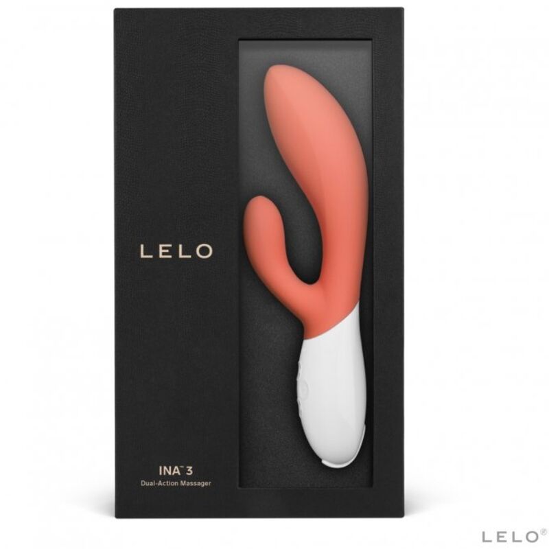 LELO - INA 3 LUXUSNÍ VIBRÁTOR CORAL RABBIT
