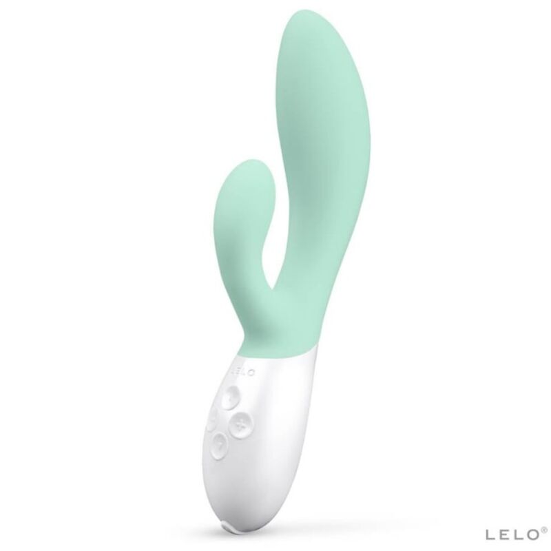 LELO - INA 3 GREEN RABBIT VIBRATOR LUXUSNÍ MOŘSKÉ ŘASY