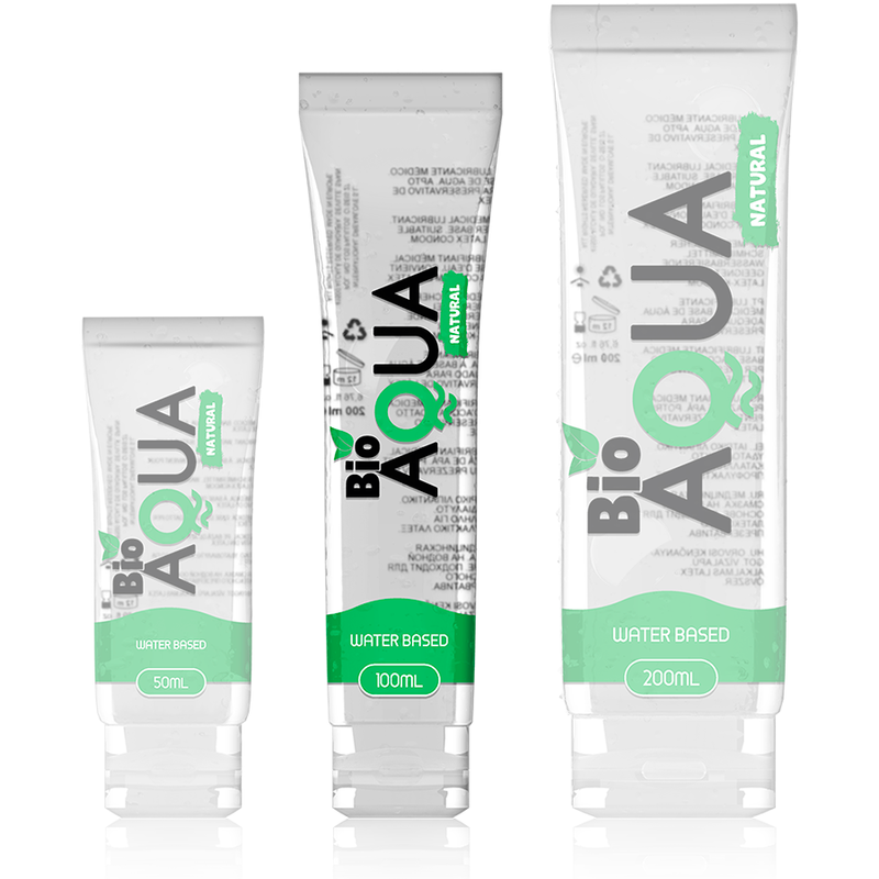 BIOAQUA - LUBRIKANT S PŘÍRODNÍMI SLOŽKAMI NA VODNÍ BÁZI 100 ML