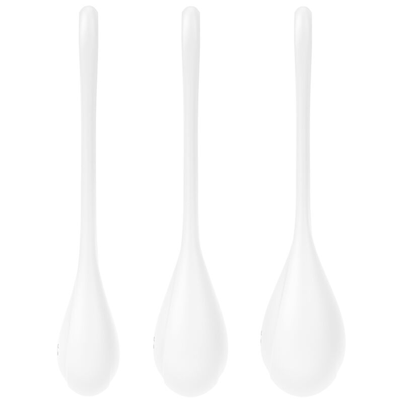 SATISFYER - TRÉNINKOVÁ SADA YONI POWER 1 BÍLÁ