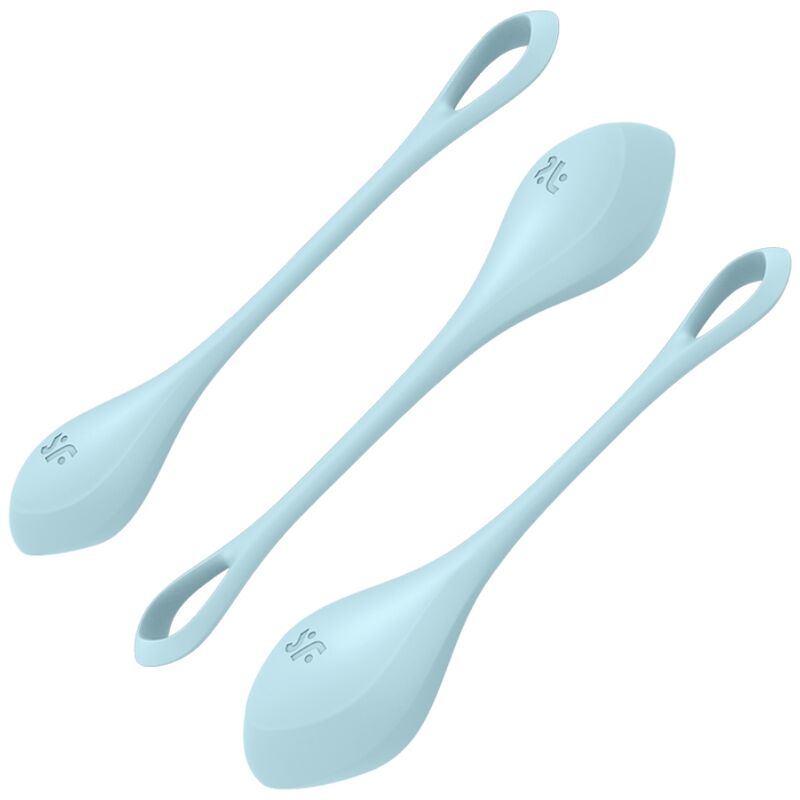 SATISFYER - TRÉNINKOVÁ SADA YONI POWER 2 MODRÁ