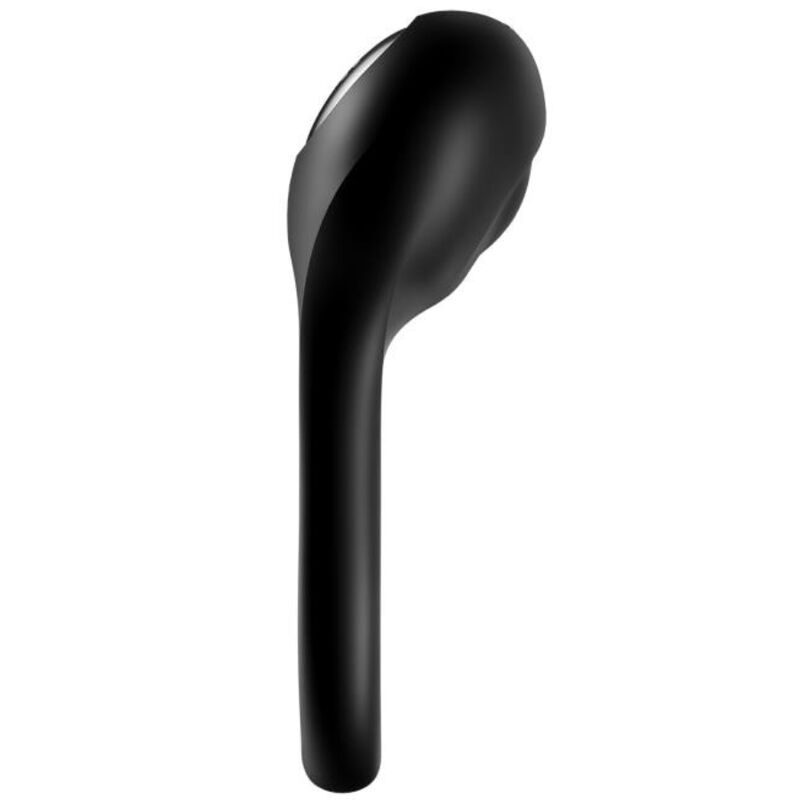 SATISFYER - MAJESTIC DUO RING VIBRÁTOR ČERNÝ