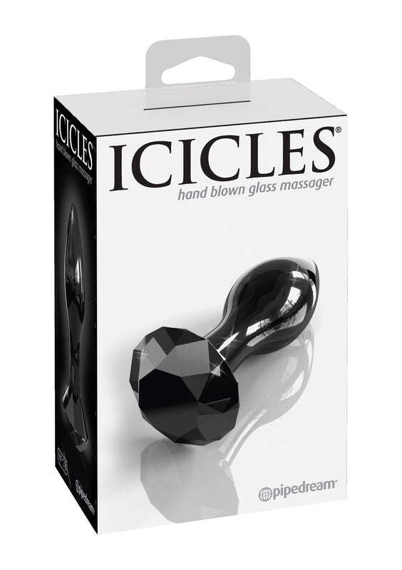 ICICLES - SKLENĚNÝ ANÁLNÍ ZÁTKA Č. 78