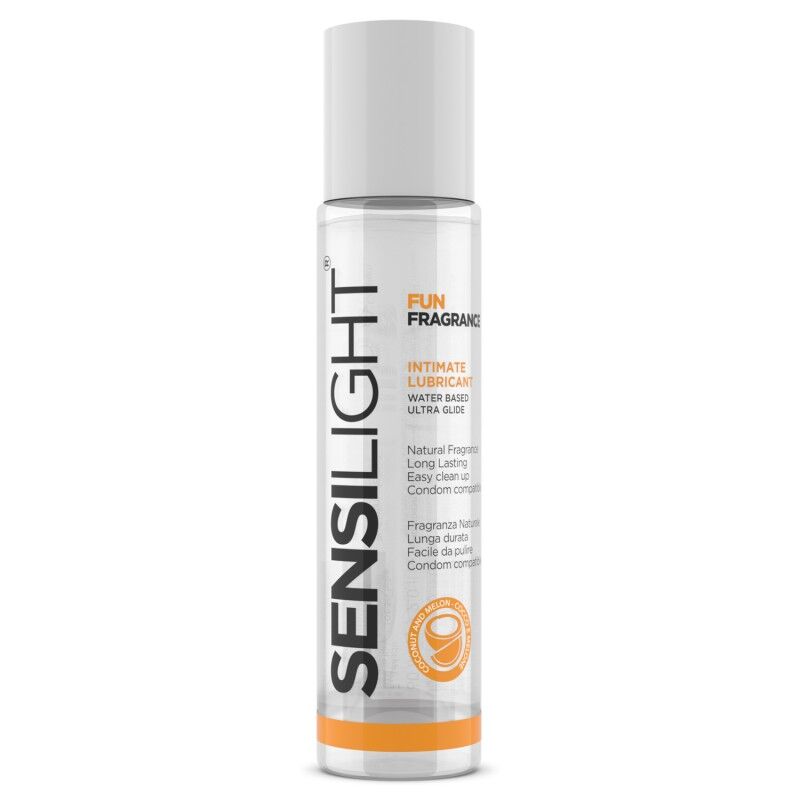 INTIMATELINE - SENSILIGHT LUBRIKANT NA VODNÍ BÁZI S KOKOSEM A MELOUNEM 60 ML