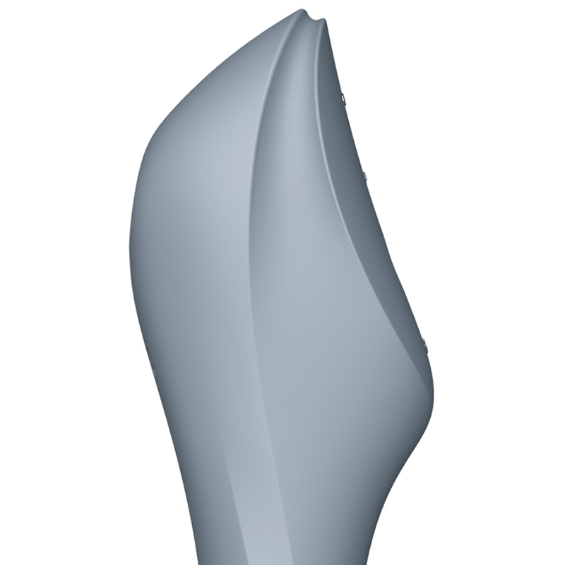 SATISFYER - VIBRAČNÍ PULSE CURVY TRINITY 3 AIR PULSE ŠEDÝ