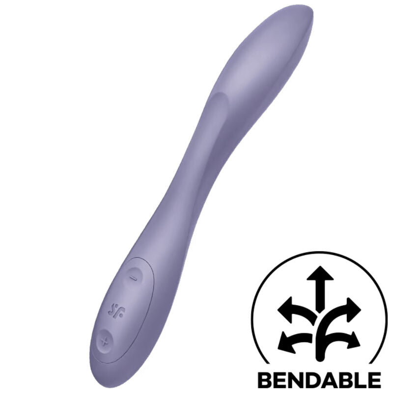SATISFYER - MULTIVIBRÁTOR G-SPOT FLEX 2 FIALOVÝ