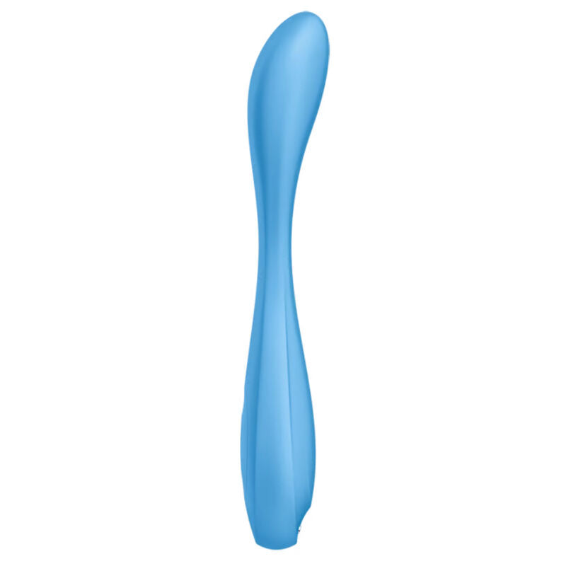 SATISFYER - APLIKACE S MULTIVIBRATOREM G-SPOT FLEX 4+ MODRÁ