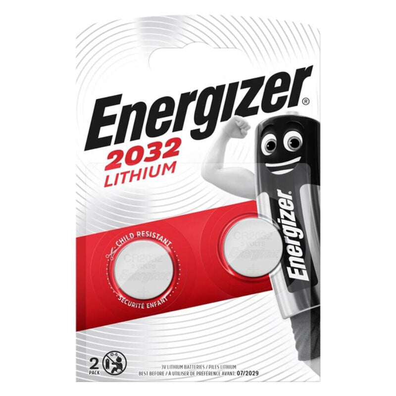 ENERGIZER - LITHIOVÁ BATERIE CR2032 3V 2 KS