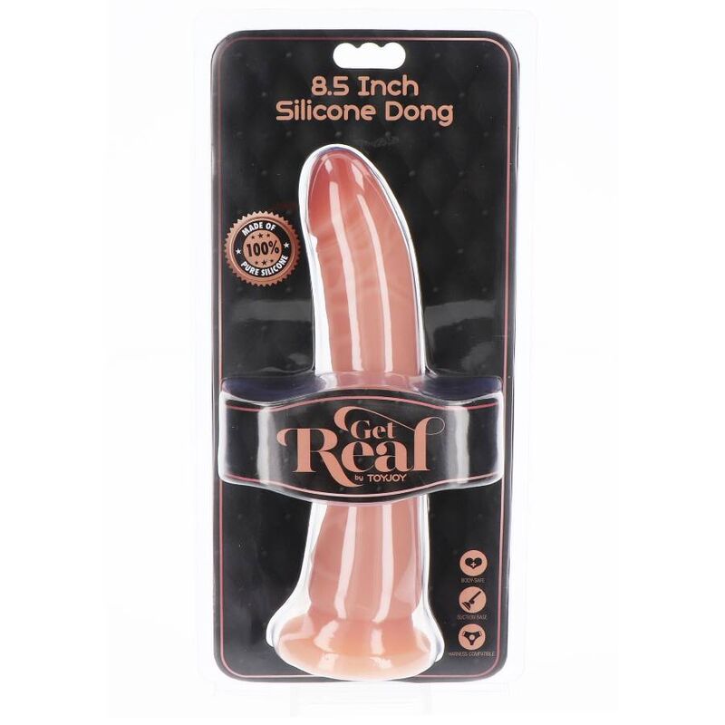 BUĎTE REÁLNÍ - SILIKONOVÝ DONG 21 CM SKIN