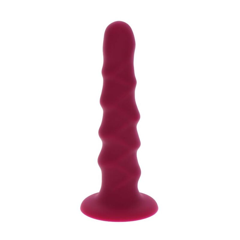 ZÍSKEJTE REÁL - ŽEBROVANÝ DONG 12 CM ČERVENÝ