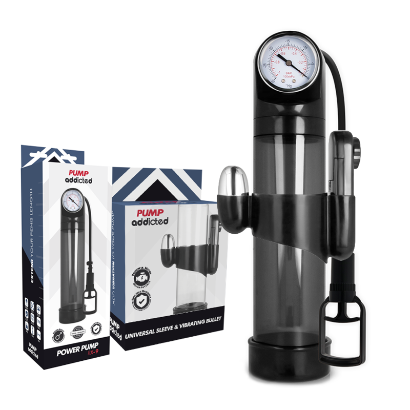 PUMP ADDICTED - RX9 ČERNÝ VIBRÁTOR