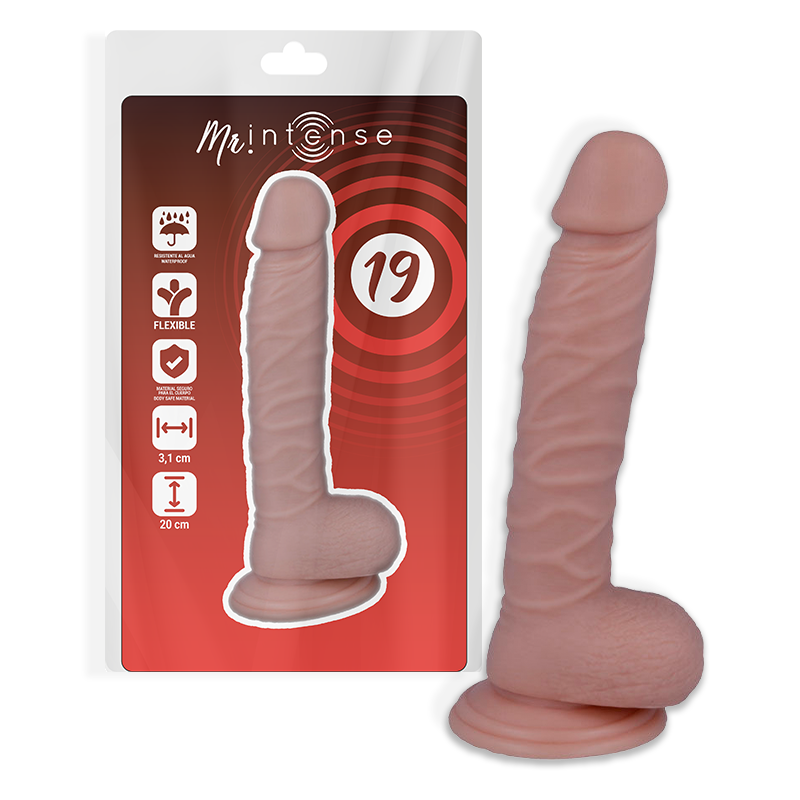 PAN INTENSE - 19 REALISTICKÝ PÉROVÝ 20 CM -O- 3,1 CM