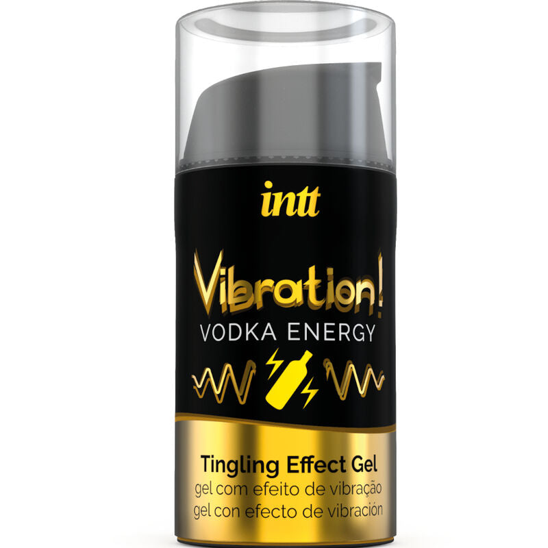 INTT - SILNÝ INTIMNÍ STIMULANT TEKUTÝ VIBRAČNÍ GEL VODKA 15ML