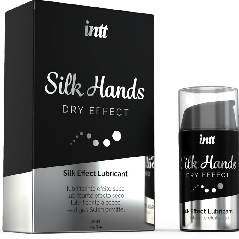 INTT LUBRIKANTY - LUBRIKANT SILK HANDS KONCENTROVANÉ SILIKONOVÉ SLOŽENÍ 15 ML