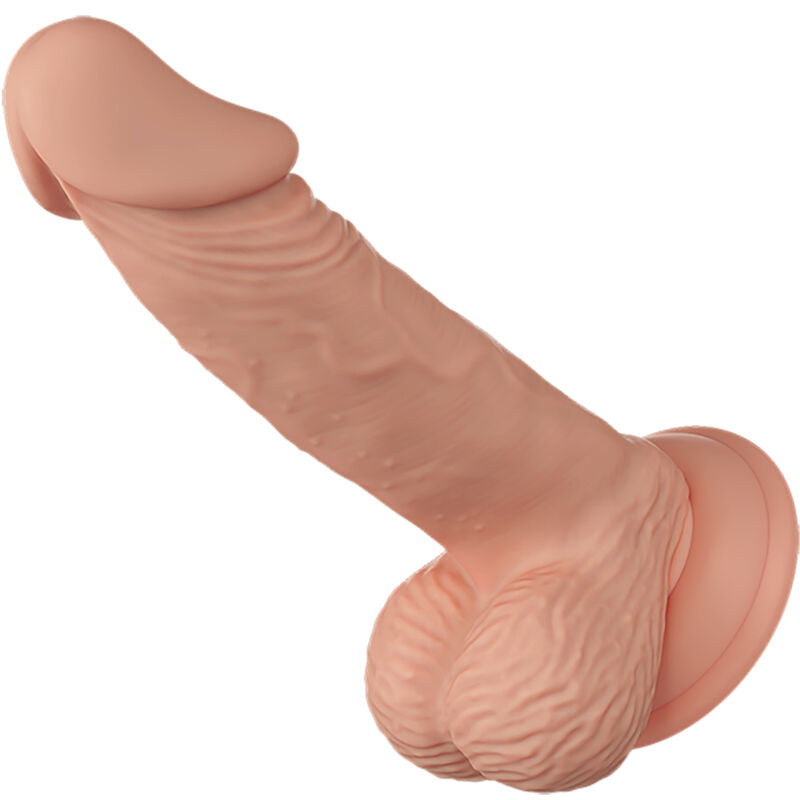 BAILE - BEAUTIFUL ENCOUNTER ZEBULON FLEXIBILNÍ REALISTICKÉ DILDO 19,4 CM PŘÍRODNÍ