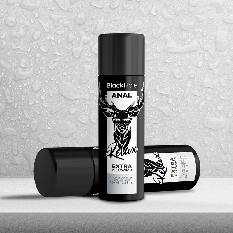 BLACK HOLE - GELOVÝ SILIKONOVÝ GEL PRO ANÁLNÍ DILATACI 100 ML