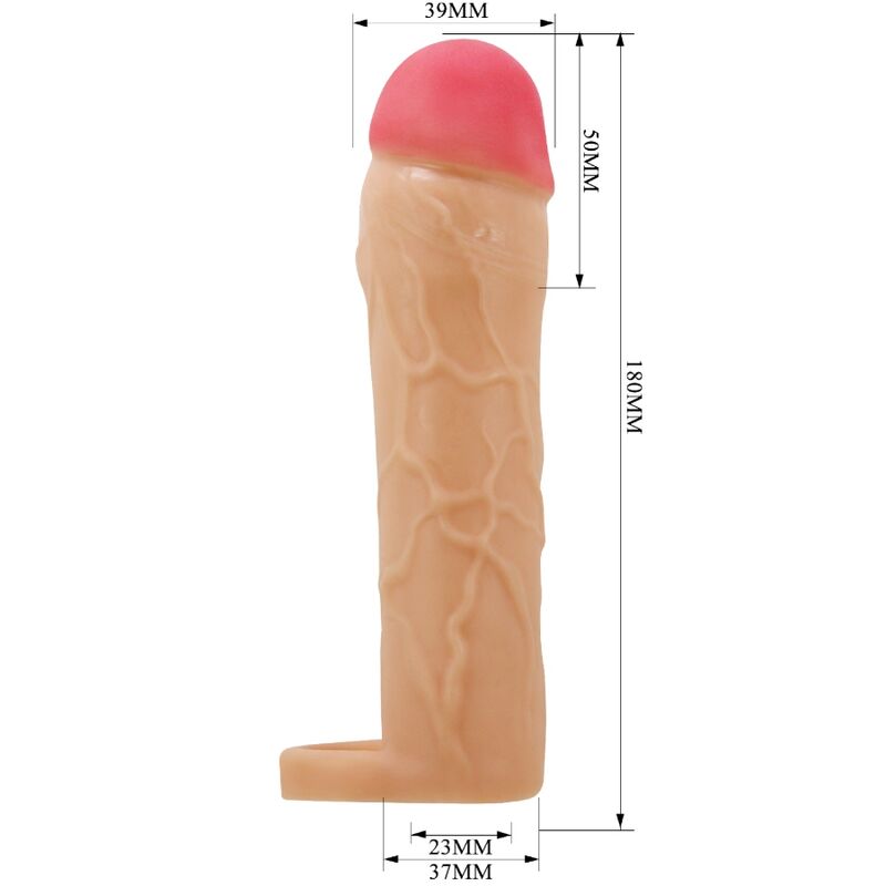 PRETTY LOVE - NÁVLEK NA PENIS CHANE FLESH