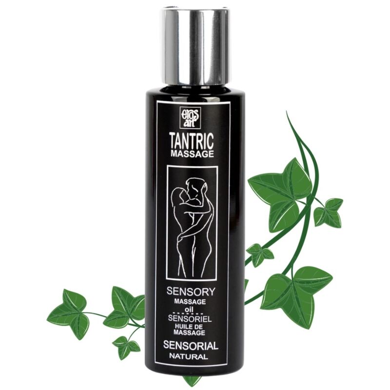 EROS-ART - PŘÍRODNÍ TANTRICKÝ MASÁŽNÍ OLEJ A NEUTRÁLNÍ AFRODIZIAKUM 100 ML