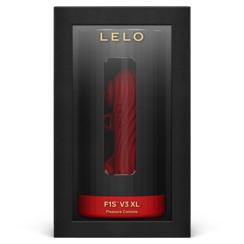 LELO - F1S V3 PÁNSKÝ MASTURBATOR ČERVENÝ XL