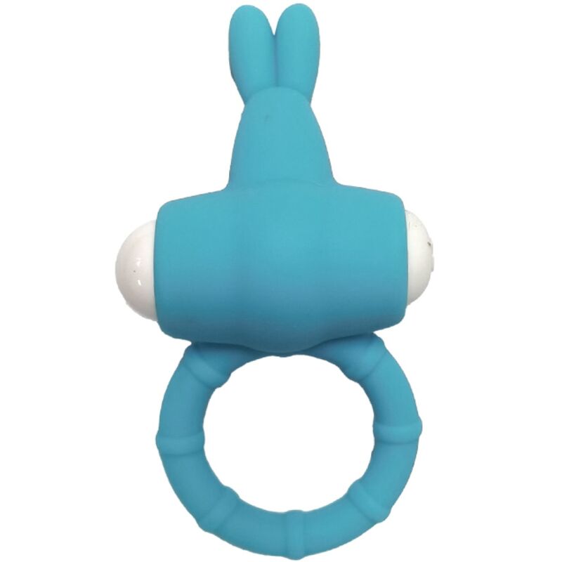 ARMONY - SILIKONOVÝ VIBRAČNÍ KROUŽEK MS BUNNY, ZELENÝ