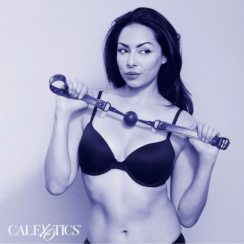 CALEXOTICS - NOČNÍ RUBÍK S KULIČKAMI, SILIKONOVÝ, ČERNÝ
