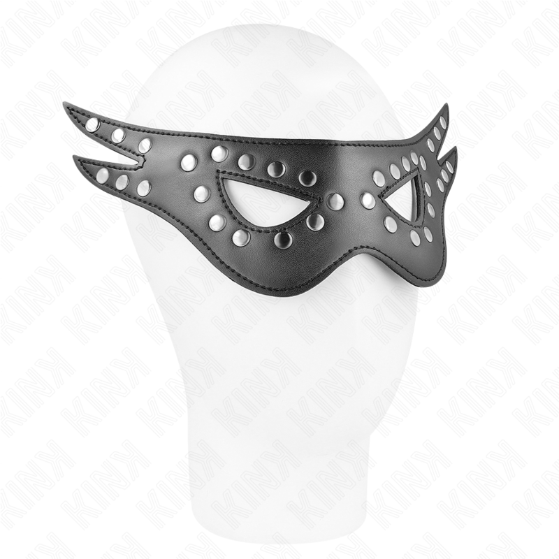 KINK - SEXY KOŽENKOVÁ MASKA MODEL 1 27 x 13 CM