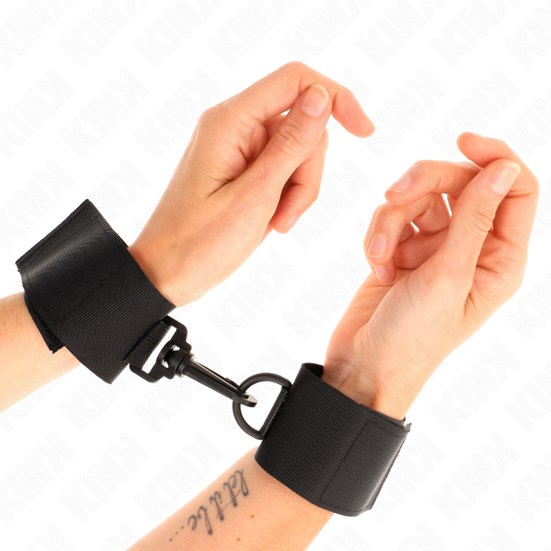KINK - NYLONOVÉ ZÁPĚSTNÍ POVLAKY ČERNÉ