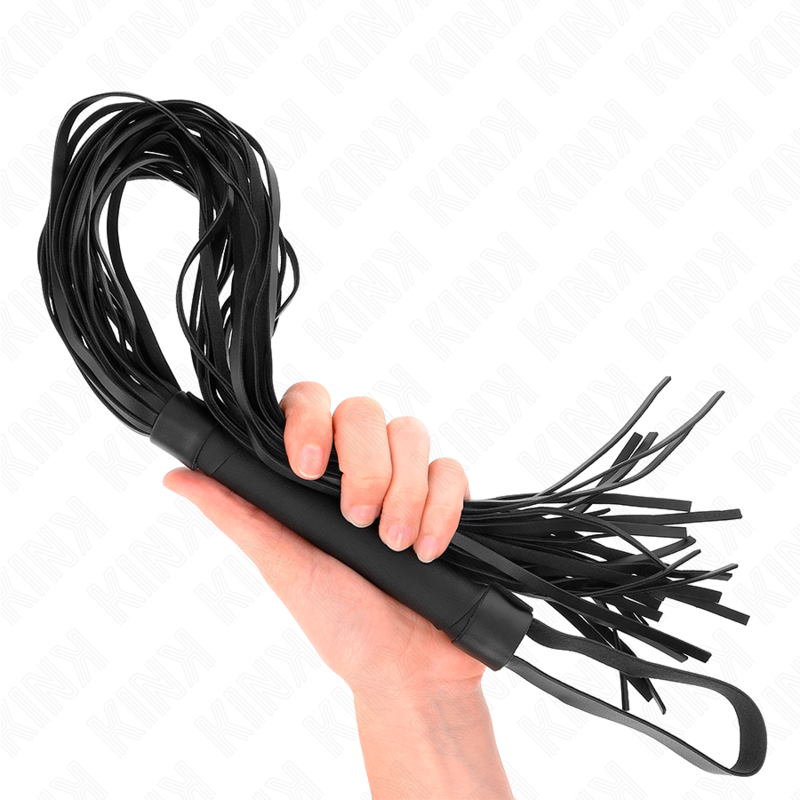 KINK - BIČ Z IMITACE OVČÍ KŮŽE 60 CM