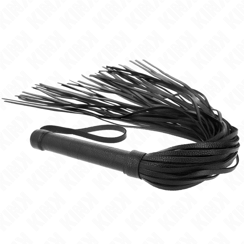 KINK - ČERNÝ MĚKKÝ PVC BIČ 70 CM