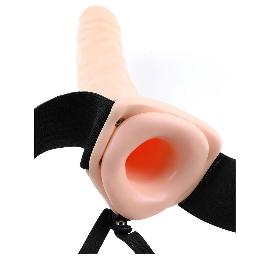 FETISH FANTASY SERIES - 19 CM DUTÝ PŘÍRODNÍ STRAP-ON