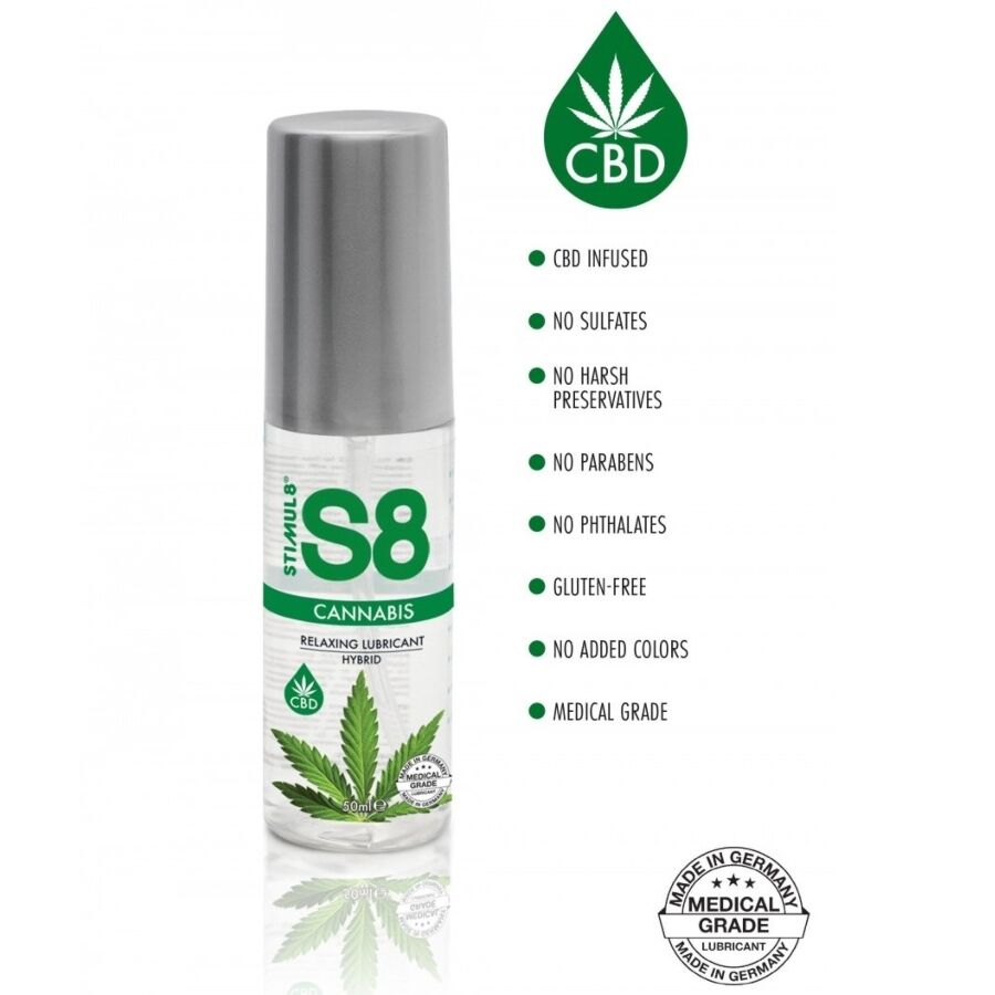 STIMUL8 - S8 CANNABIS HYBRID LUBRICANT 50 ML
