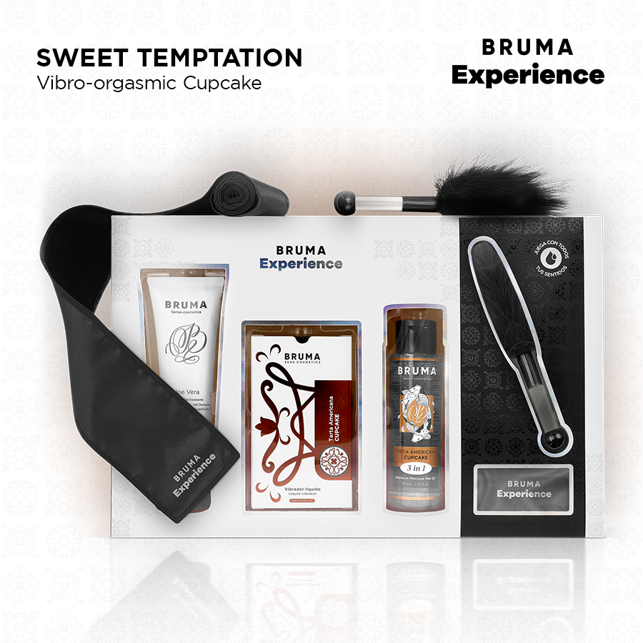 BRUMA XPERIENCE - SWEET TEMPTATION KIT VIBRO-ORGASMIC AMERICAN CAKE