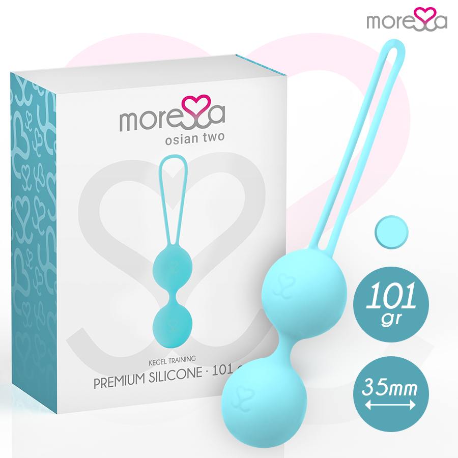 MORESSA - OSIAN TWO PREMIUM TYRKÝZOVÝ SILIKON