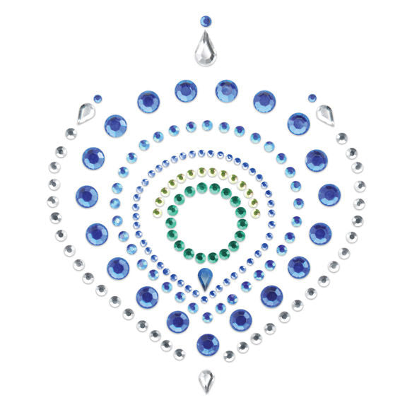 BIJOUX - INDISKRÉTNÍ FLAMBOYANT BLUE&GREEN