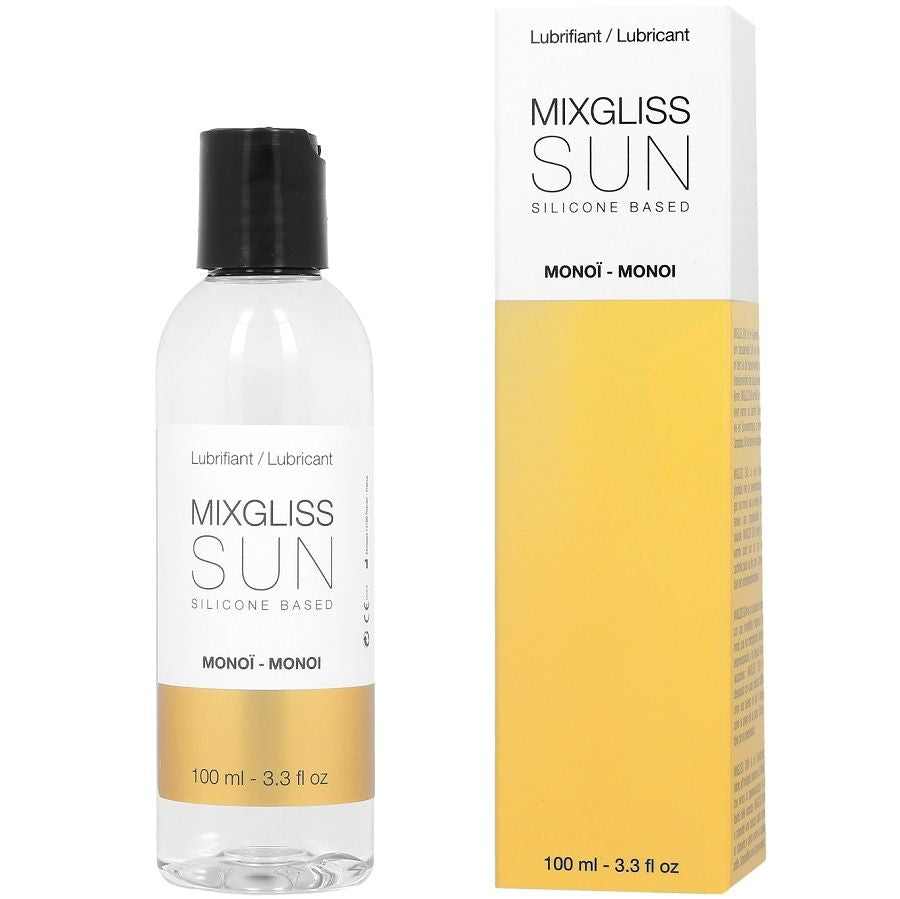 MIXGLISS - LUBRIKANT NA SILIKONOVÉ BÁZI AROMA MONOI 100ML
