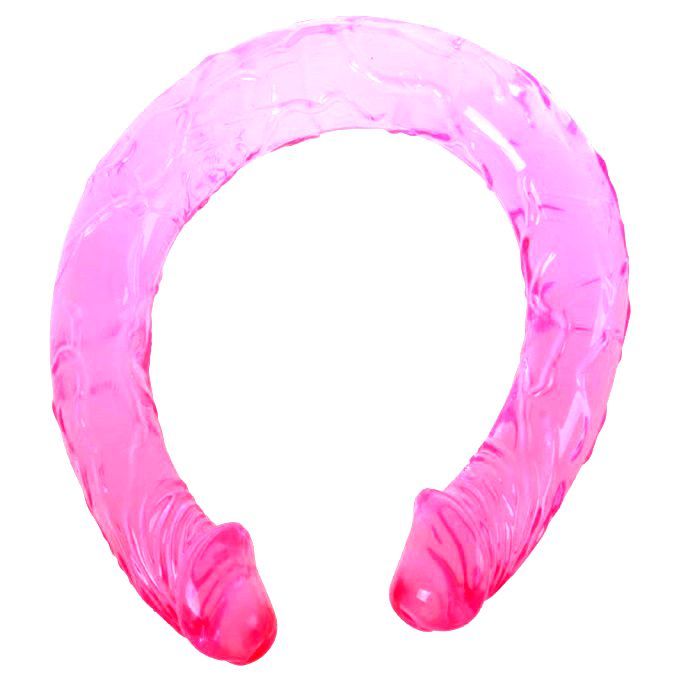 BAILE - RŮŽOVÝ DVOJITÝ DONG 44,5 CM