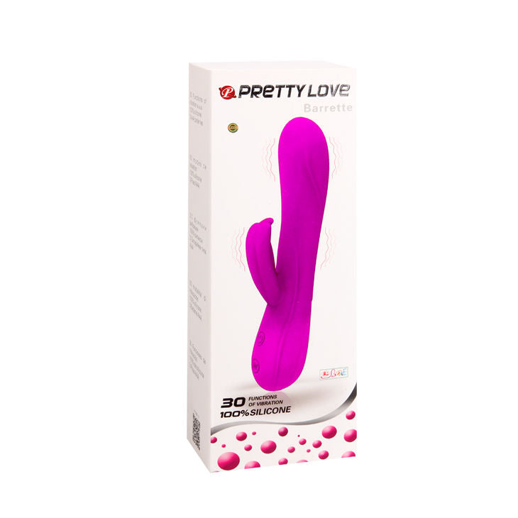 PRETTY LOVE - VIBRÁTOROVÝ STIMULAČNÍ SPONKOVÝ KOSEČ