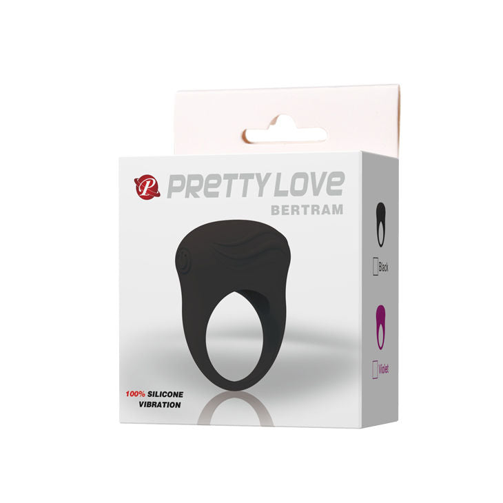 PRETTY LOVE - BERTRAM ČERNÝ VIBRAČNÍ KROUŽEK