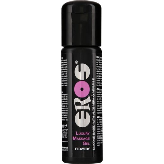 EROS - LUXUSNÍ MASÁŽNÍ GEL KVĚTINOVÝ 100 ML
