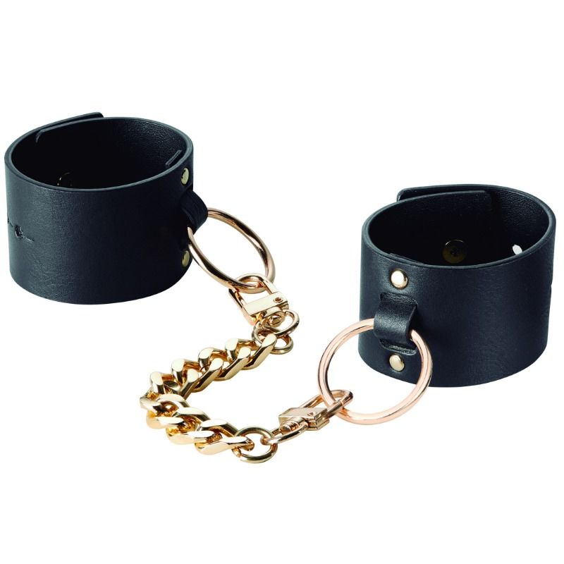 BIJOUX INDISCRETS MAZE - ŠIROKÉ MANŽETY ČERNÉ